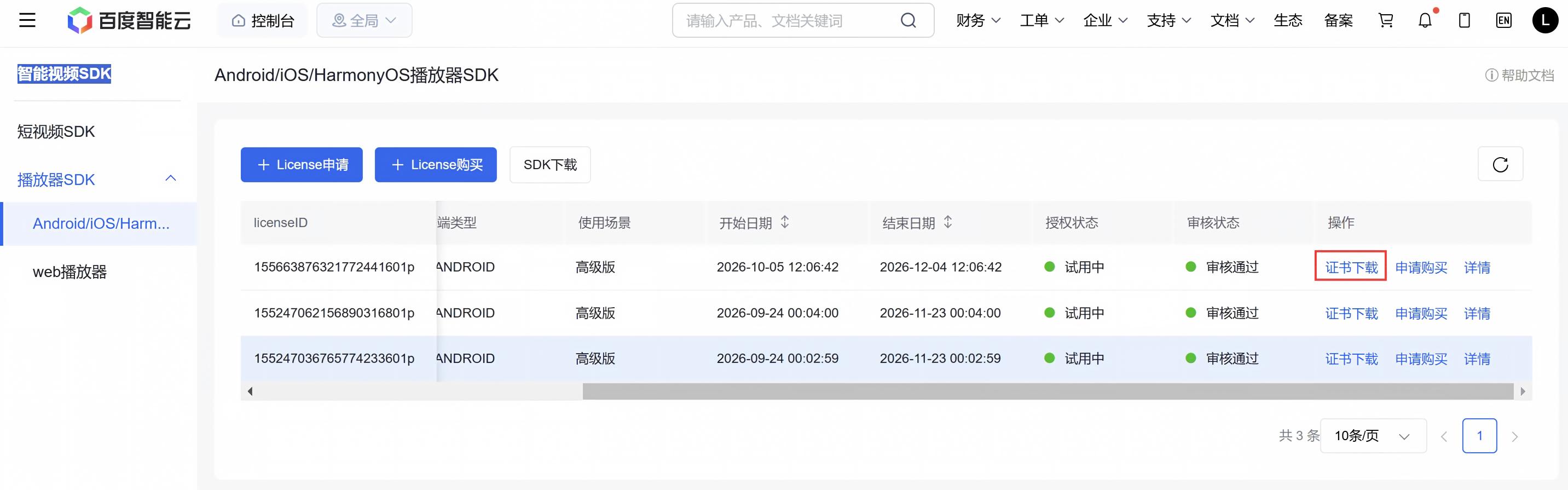 License 授权